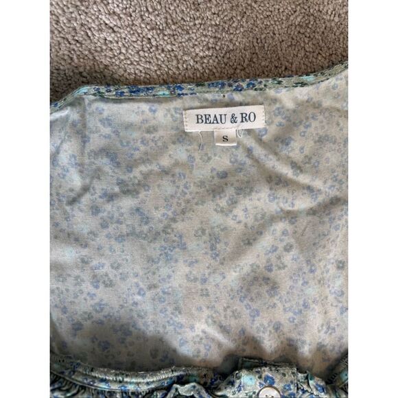 Beau & Ro cottagecore floral day dress, Small $188 B8 - Picture 4 of 6
